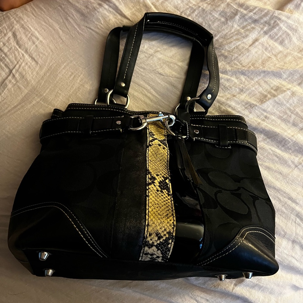 Coach Tassel Tote